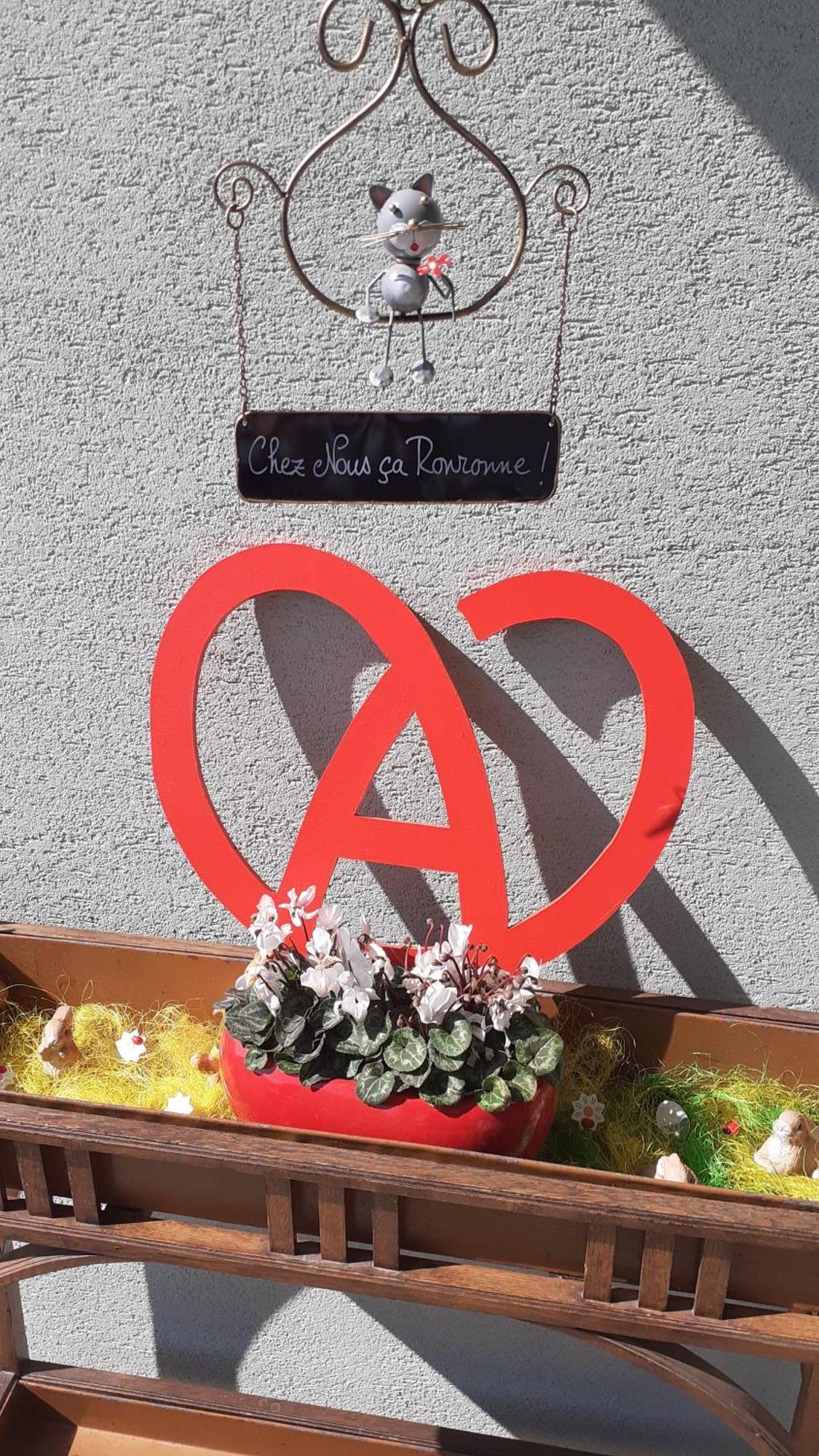 インガースハイム Aux Pieds Des Vignes Bed & Breakfast エクステリア 写真