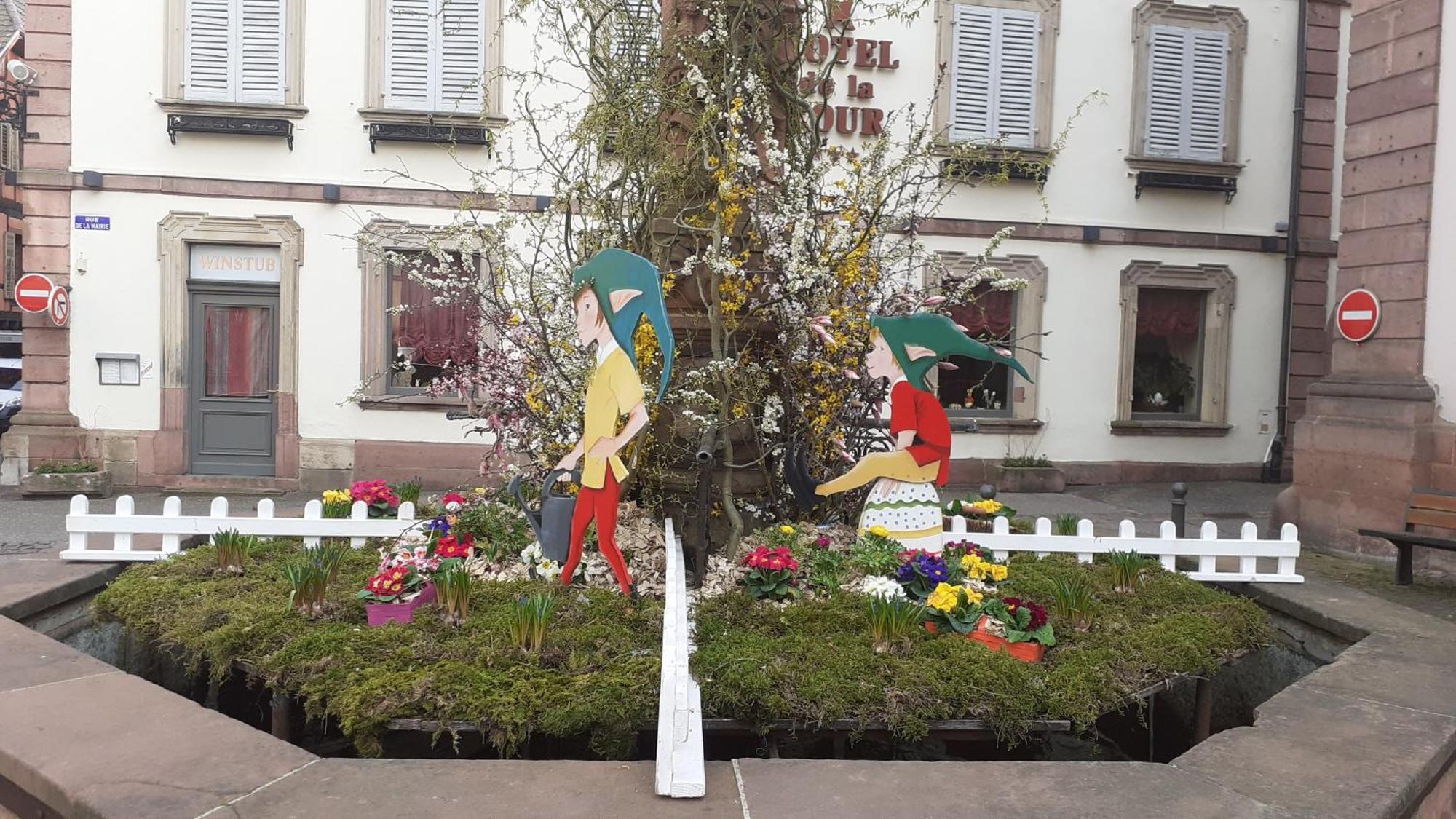 インガースハイム Aux Pieds Des Vignes Bed & Breakfast エクステリア 写真